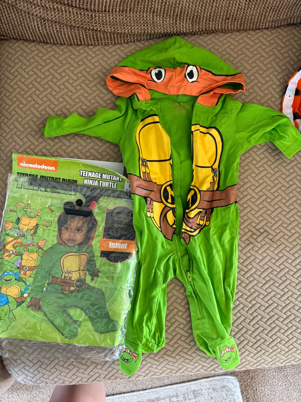 Nickelodeon Teenage Mutant Ninja Turtles  Infant Costume 3 months